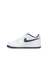 Nike Air Force 1 Bg- White/Midnight Navy/Grey Nike Air Force 1 Bg- White/Midnight Navy/Grey