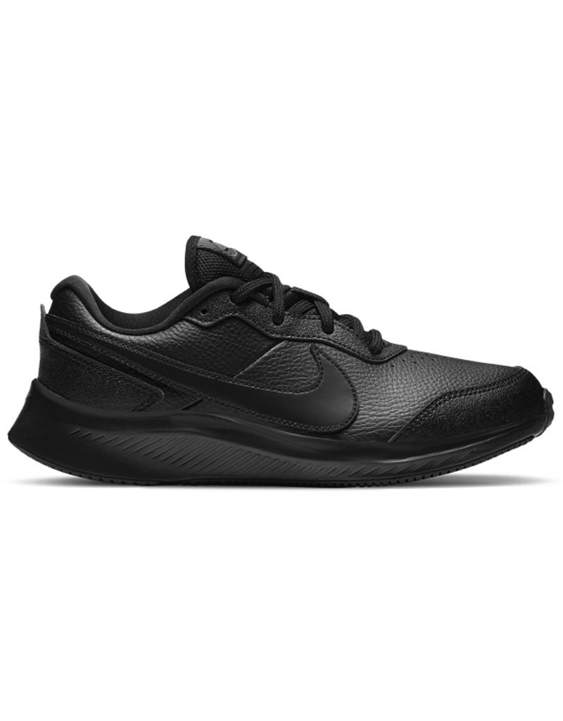 Nike Nike Varsity Leather Gs- Black/Black