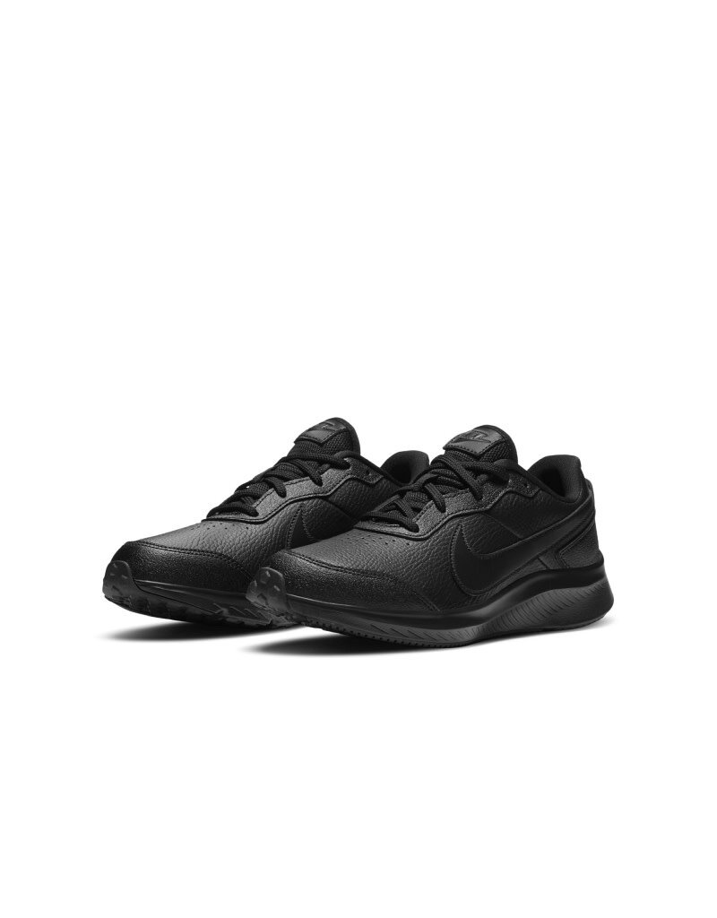 Nike Nike Varsity Leather Gs- Black/Black