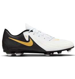 Nike Phantom Gx Ii Club Fg/Mg- White/Black/Mtlc Gold Coin