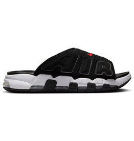 Nike Air More Uptempo Slide- Black/White-Black-Clear