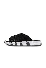 Nike Air More Uptempo Slide- Black/White-Black-Clear