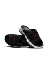 Nike Air More Uptempo Slide- Black/White-Black-Clear