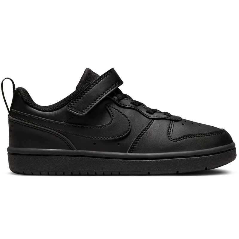 Nike K Court Borough Low Recraft  Bpv- Black/Black