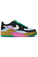 Nike Air Force 1 Lv8 2 D Bg- Black/White/Pink/Lght Blue