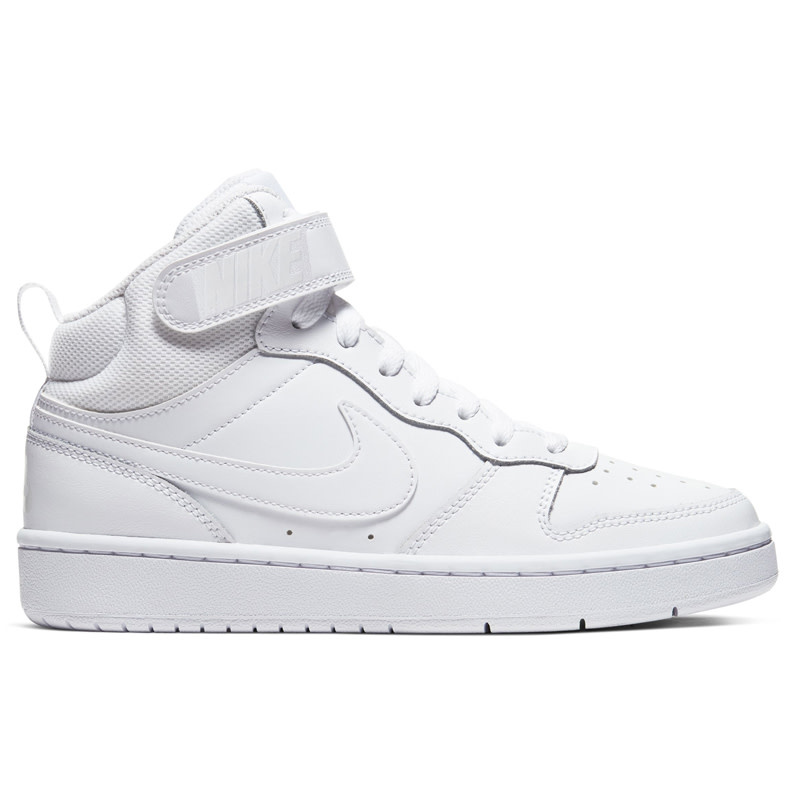 Nike Court Borough Mid 2 Bg- White/White/White