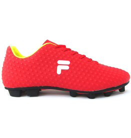 Fila Clonner Fg Soccer Shoe- Red/Yellow
