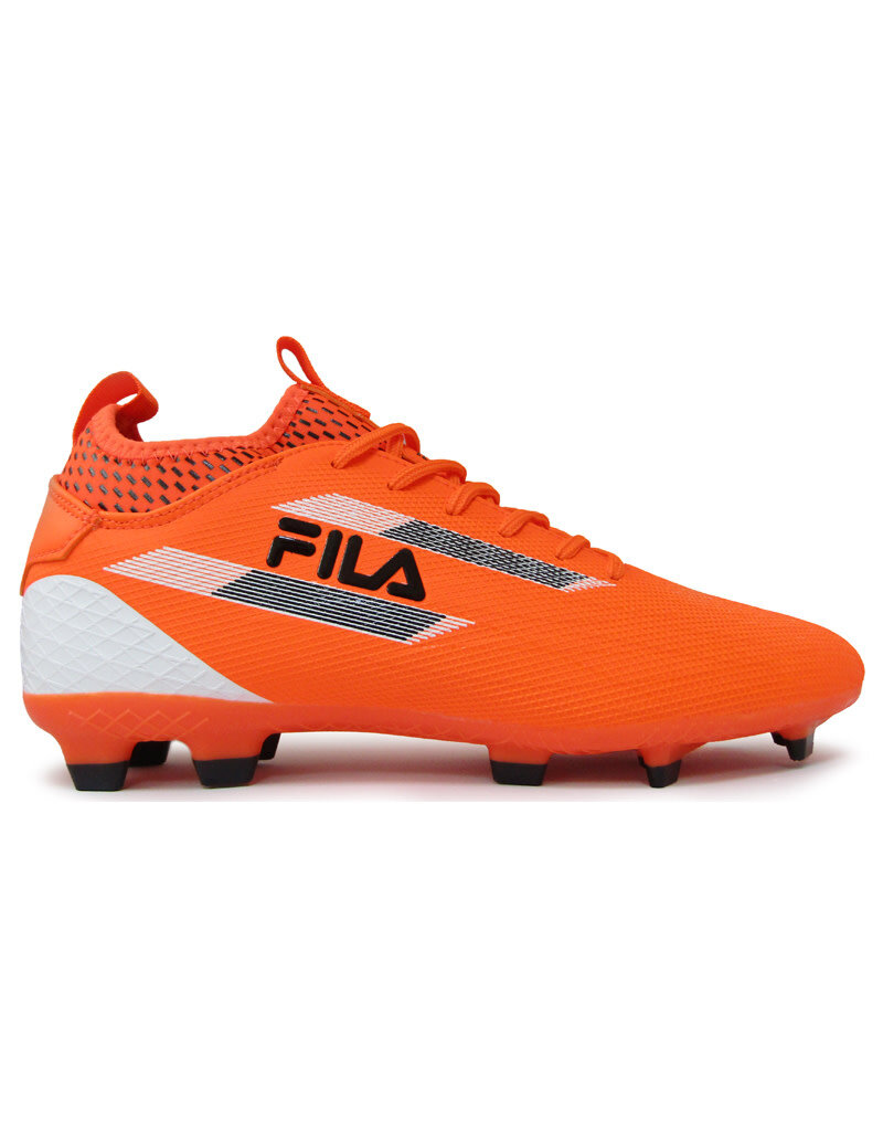 Fila Dualmer Fg Soccer Shoe- Orange/White