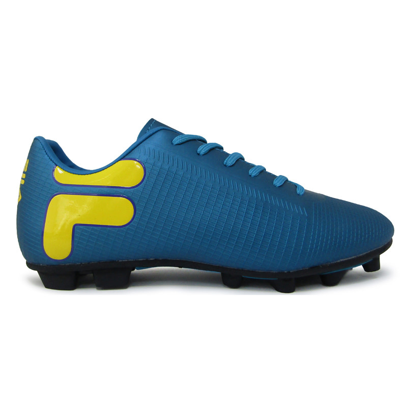 Fila Climer Fg Soccer Shoe- Blue/Yellow