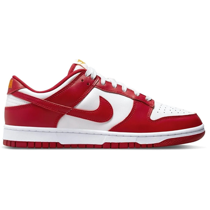 Nike Dunk Low Retro- Red/White - Sports Gallery