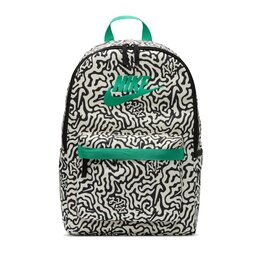 Nike Nk Heritge Bkpk- Hmn Crft- Black/Cocomk/Stadium Green