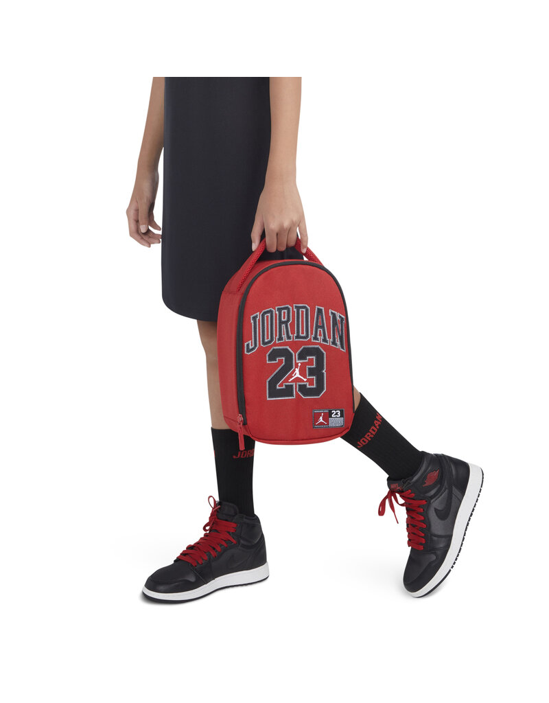Jordan Jan Jersey Lunch Bag- Gym Red