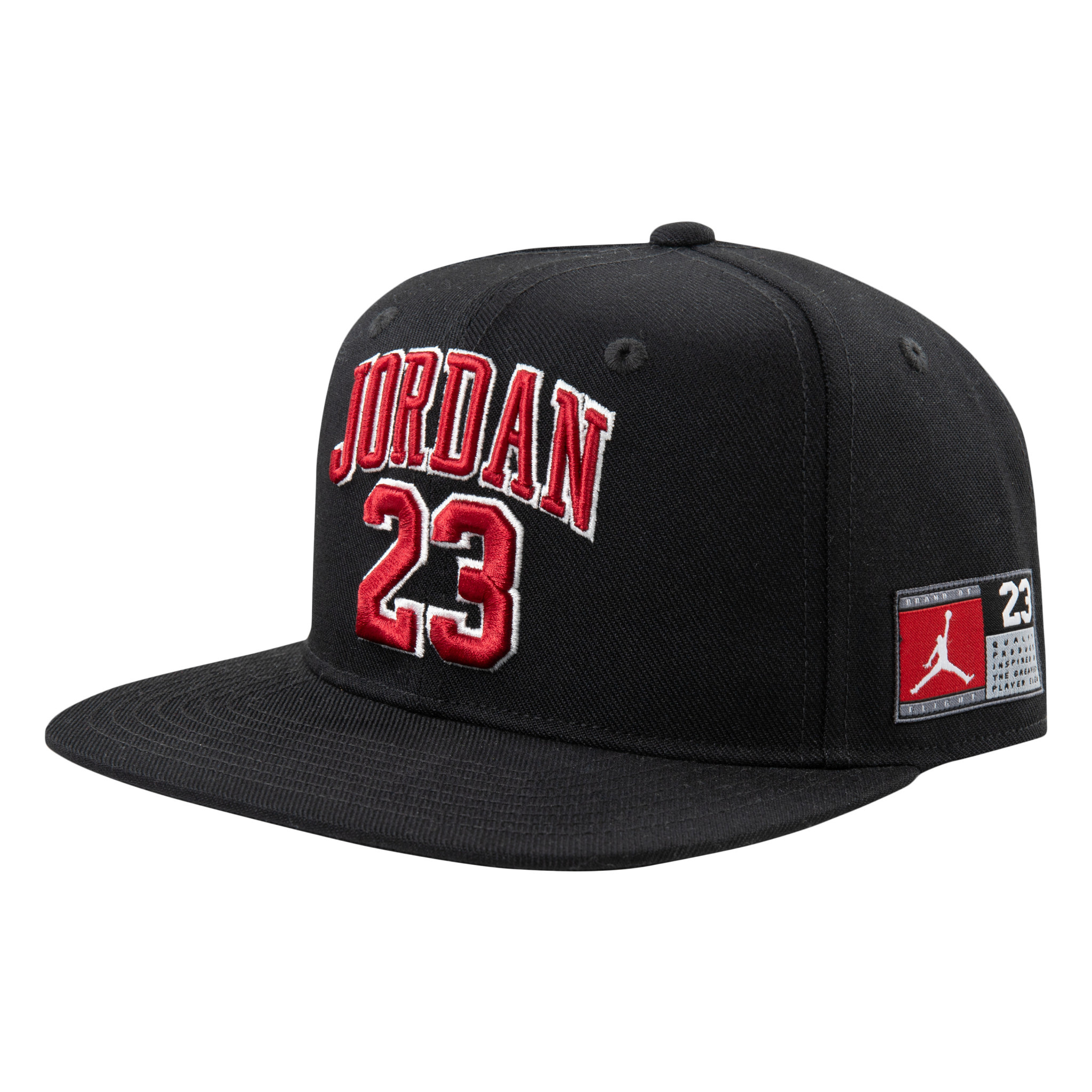 Jordan Jan Jersey Flatbrim Cap- Black