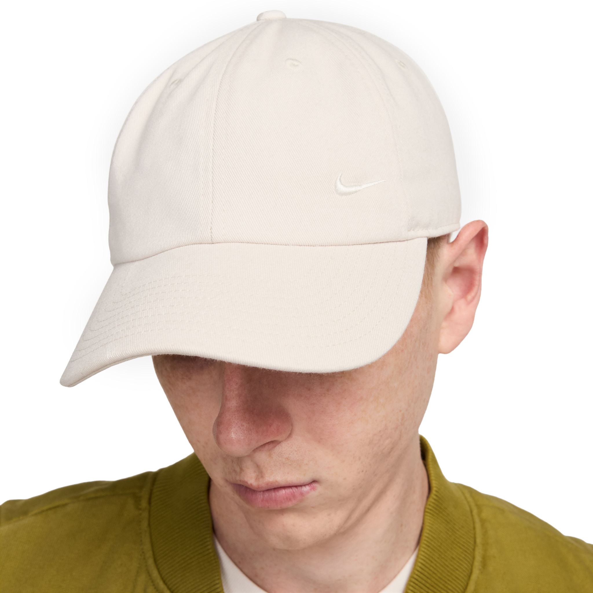 Nike U Nk Club Cap U Cb Sm Swsh L- Lt Orewood Brn/Sail