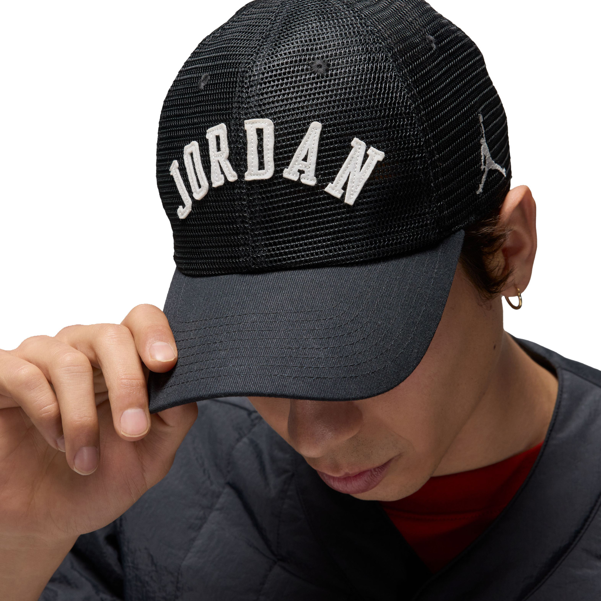 Jordan U J Club Cap Us Cb Member- Black/White