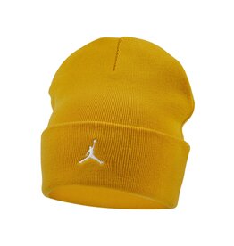 Nike U J Peak Beanie Ess- Yellow Ochre/White