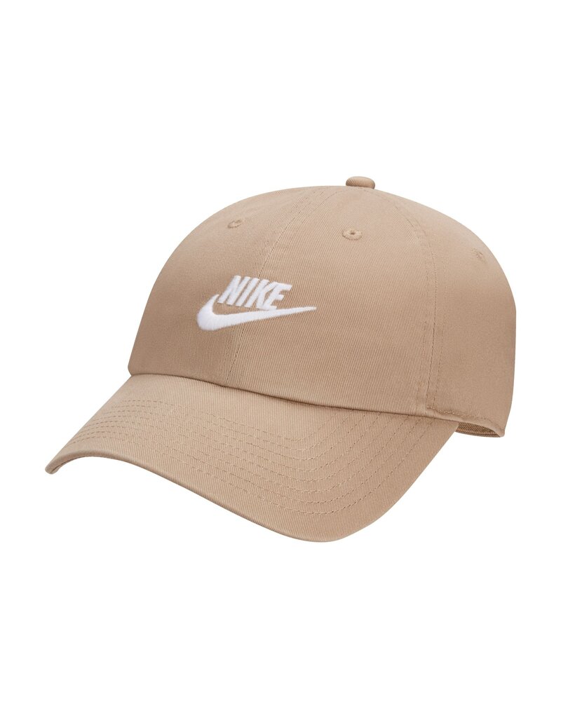 Nike Caps U Nk Club Cap U Cb Fut Wsh L- Khaki/White