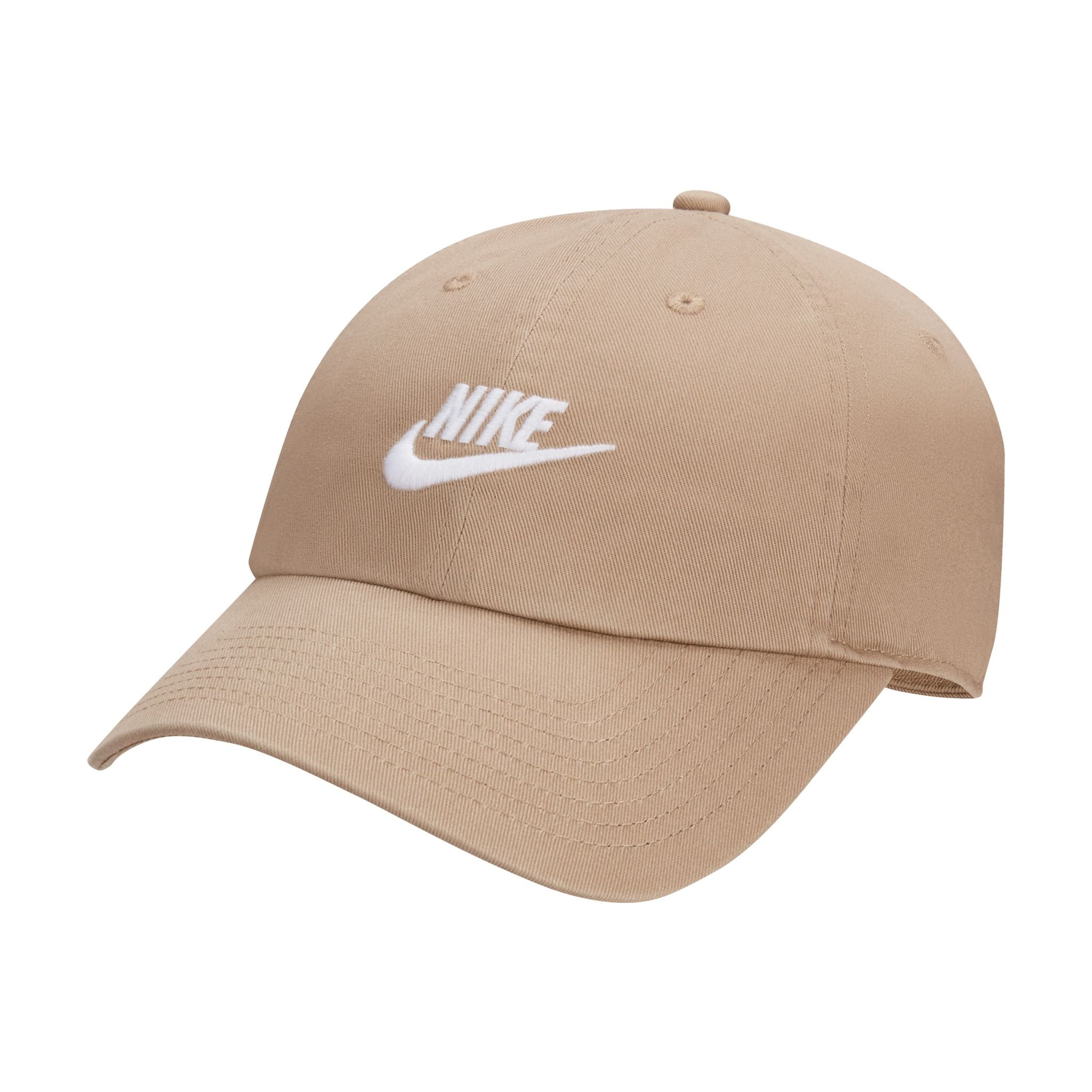 Nike U Nk Club Cap U Cb Fut Wsh L- Khaki/White