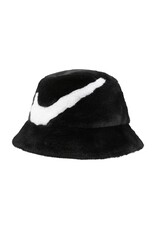 Nike U Nk Apex Bucket Faux Fur Swsh- Black/White