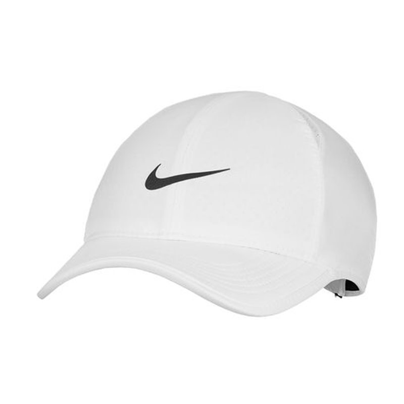 Nike U Nk Df Club Cap U Ab Fl P- White/Black