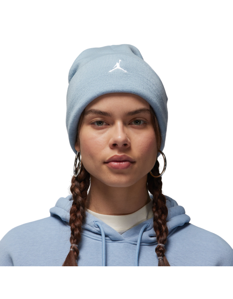 Nike Caps U J Peak Beanie Ess- Blue/Grey/White