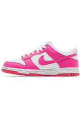 Nike Nike Dunk Low Gs- Laser Fuchsia Pink/White