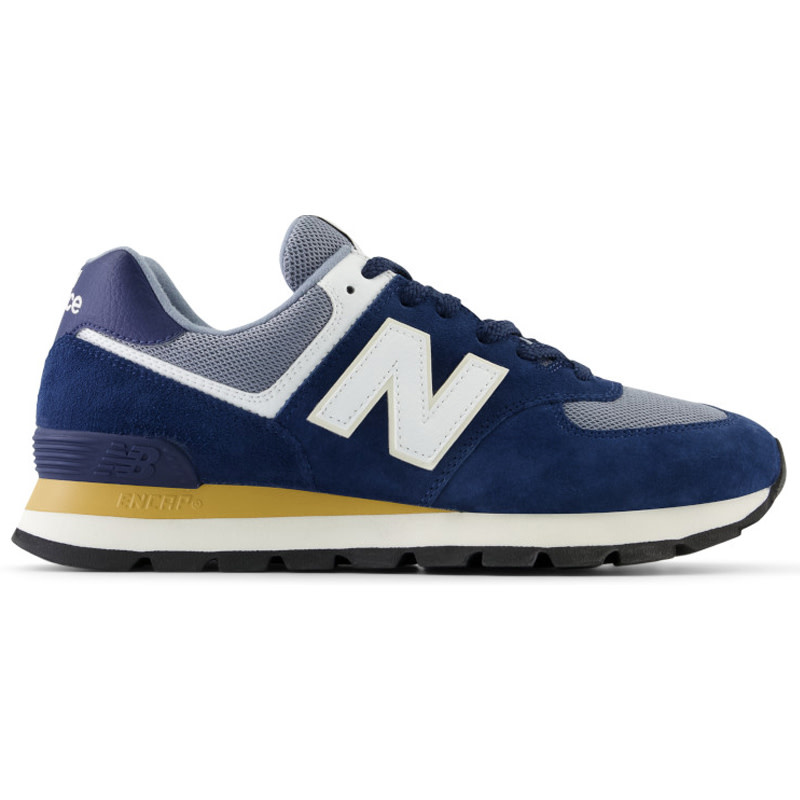 New Balance New Balance 574- Blue Navy/Yellow