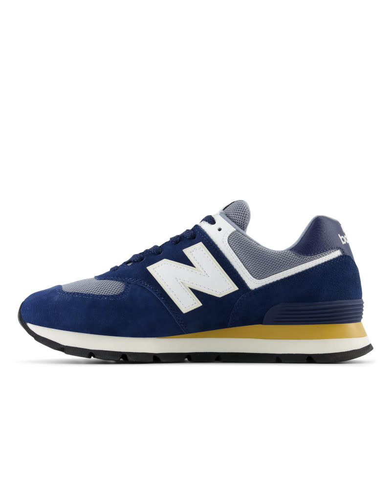 New Balance New Balance 574- Blue Navy/Yellow
