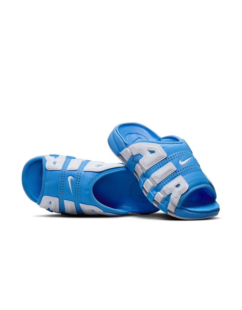 Nike Slides Air More Uptempo Slide-Blue/White