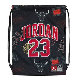 Jordan Jan Jersey Gym Sack- Black/Red/White