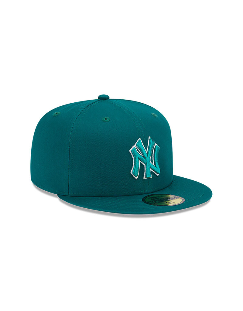 New Era Team Outline 59Fifty Neyyan  - Teal Green