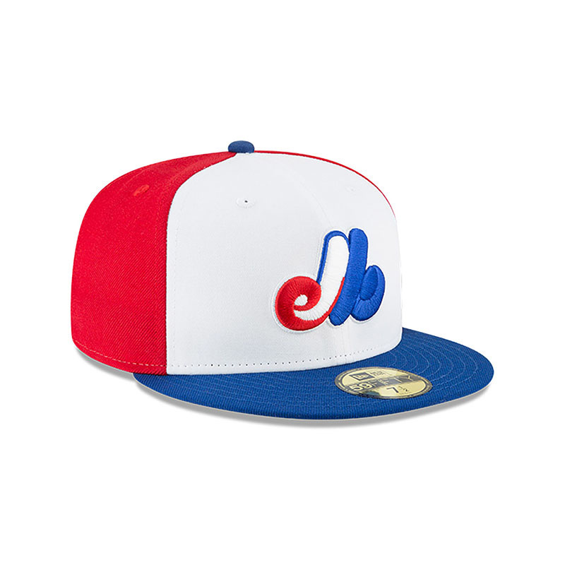 New Era Mlb Coop Wool 5950 Monexpco Otc 1969- White/Red/Blue
