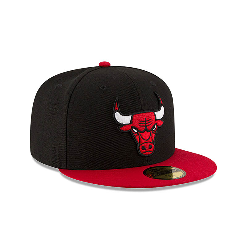 New Era 59Fifty Chibul Alt Blk 2Tone Otc- Black/Red