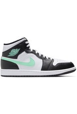 Jordan Air Jordan 1 Mid- Green Glow/Black Jordan Air Jordan 1 Mid- Green Glow/Black