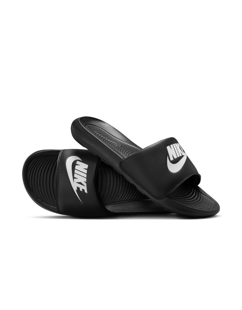 Nike Slides Victori One Slide- Black/White