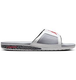 Jordan Slides Jordan Hydro Iii Retro- White/Red/Cmnt Gry/Blk