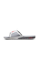 Jordan Slides Jordan Hydro Iii Retro- White/Red/Cmnt Gry/Blk