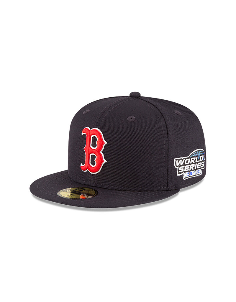New Era Mlb18 5950 Wool Ws Bosredco 2004 Otc- Navy/Red