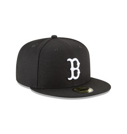 New Era Mlb Basic 5950 Bosred- Black/White