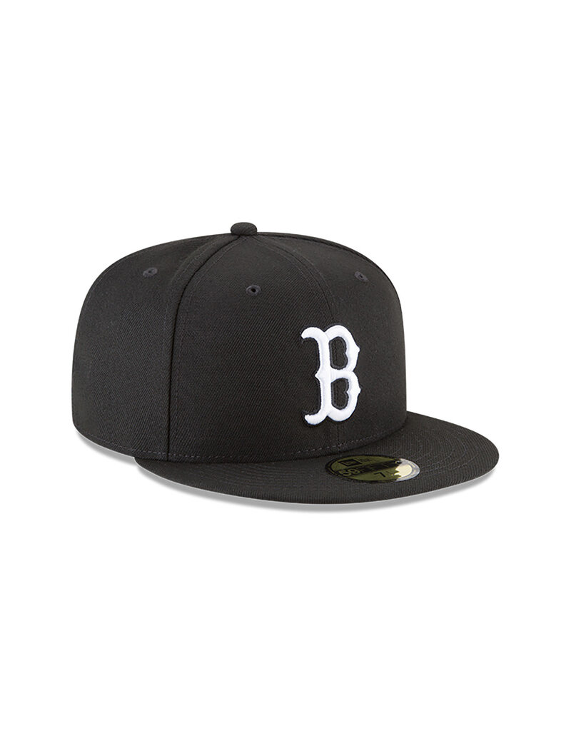 New Era Mlb Basic 5950 Bosred- Black/White