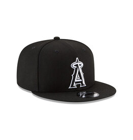 New Era Mlb Basic Snap 950 Anaang- Black/White