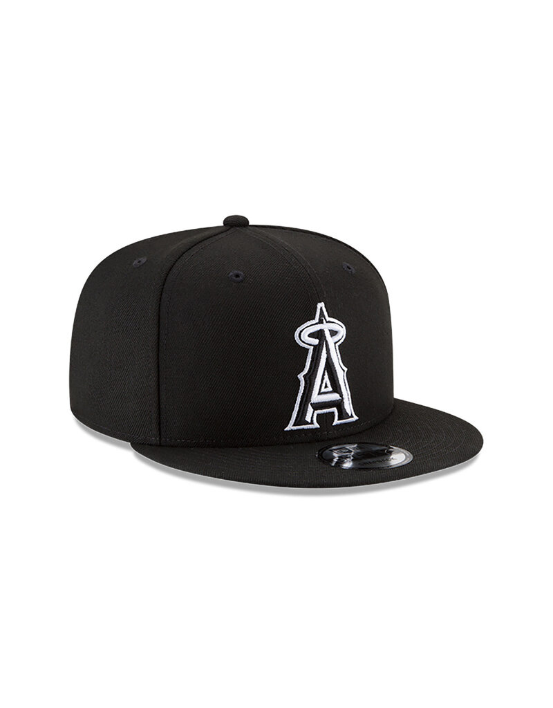 New Era Mlb Basic Snap 950 Anaang- Black/White