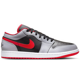 Jordan Air Jordan 1 Low Reverse Bred- Grey/Red