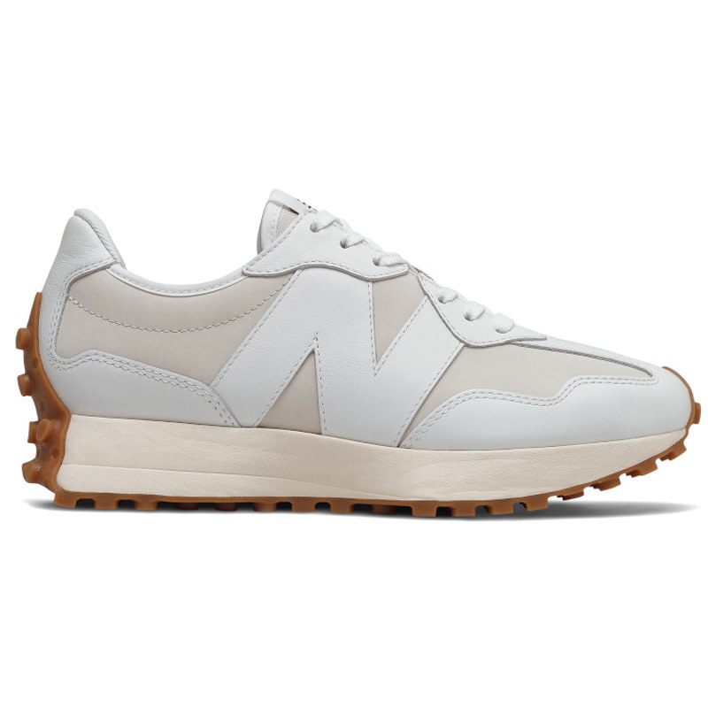 New Balance W New Balance 327-White Moonbeam Gum