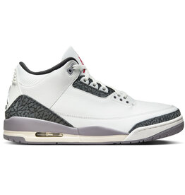 Jordan Air Jordan 3 Retro- White/Red/Grey/Black