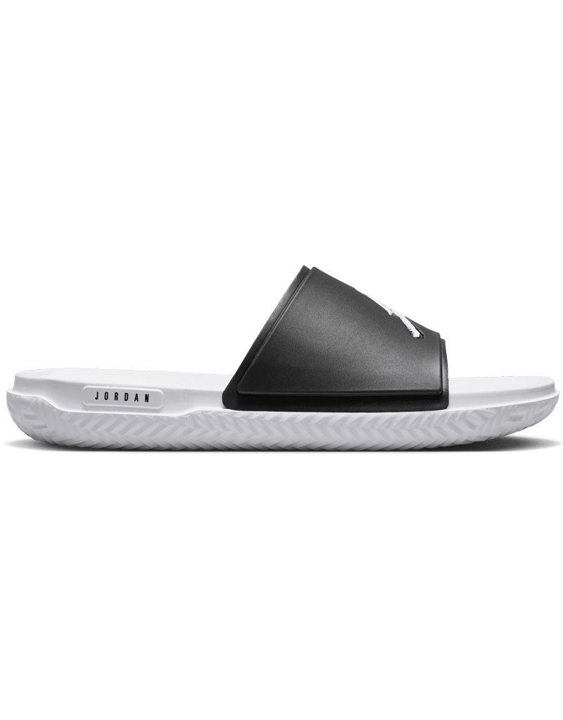 Jordan Slides Jordan Jumpman Slide- Black/White-White