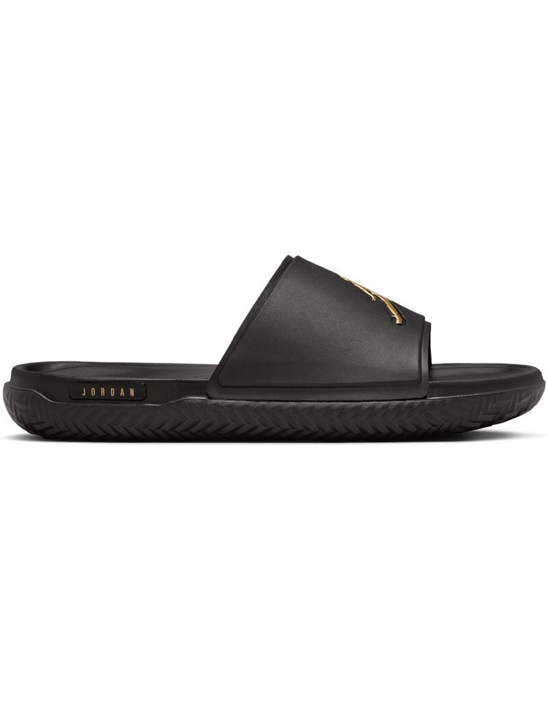 Jordan Jordan Jumpman Slide- Black/Mtlc Gold