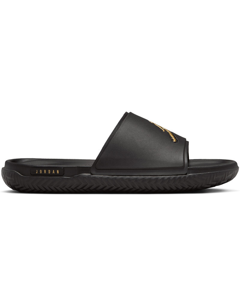 Jordan Slides Jordan Jumpman Slide- Black/Mtlc Gold