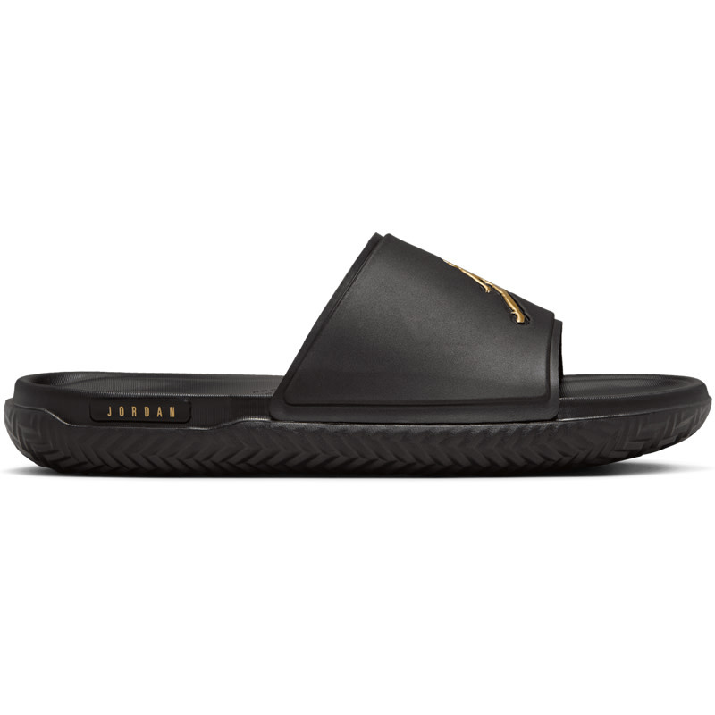 Jordan Jordan Jumpman Slide- Black/Mtlc Gold