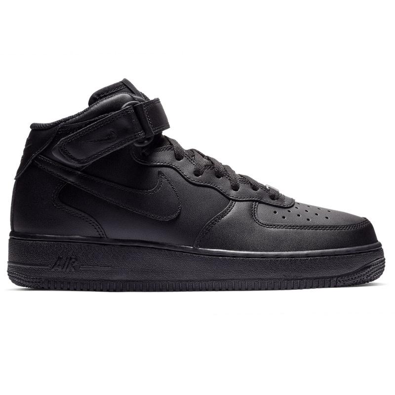 Nike Air Force 1 Mid 07 Le- Black/Black